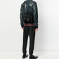 Sleek Nylon Crossbody With Leather Accents