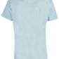 Light Blue Cotton Men T-Shirt