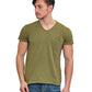 Emerald Crew Neck Tee with Iconic Prints
