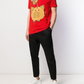 Red Cotton Men T-Shirt