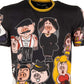 Black Cotton Men T-Shirt
