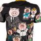 Black Cotton Men T-Shirt