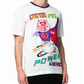 White Cotton Men T-Shirt