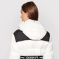 Chic White Short Jacket with Custom Hood