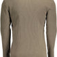 Green Cotton Men Shirt