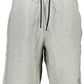 Gray Cotton Men Bermuda