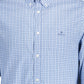 Light Blue Cotton Men Shirt