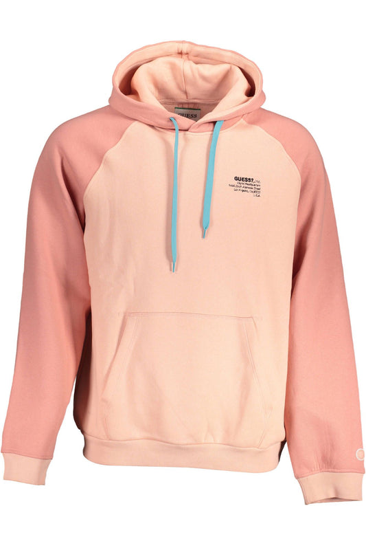 Pink Cotton Men Sweater