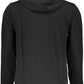 Black Cotton Men Sweater