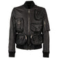 Black Lambskin Men Jacket