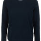 Blue Cotton Men Sweater