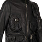 Black Lambskin Men Jacket