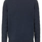 Black Cotton Men Sweater