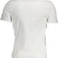White Cotton Men T-Shirt