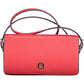 Pink Polyethylene Women Handbag