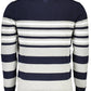 Blue Cotton Men Sweater