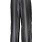Black Polyester Women Pants