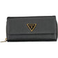 Black Polyurethane Women Wallet