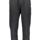 Black Cotton Men Sports Trouser