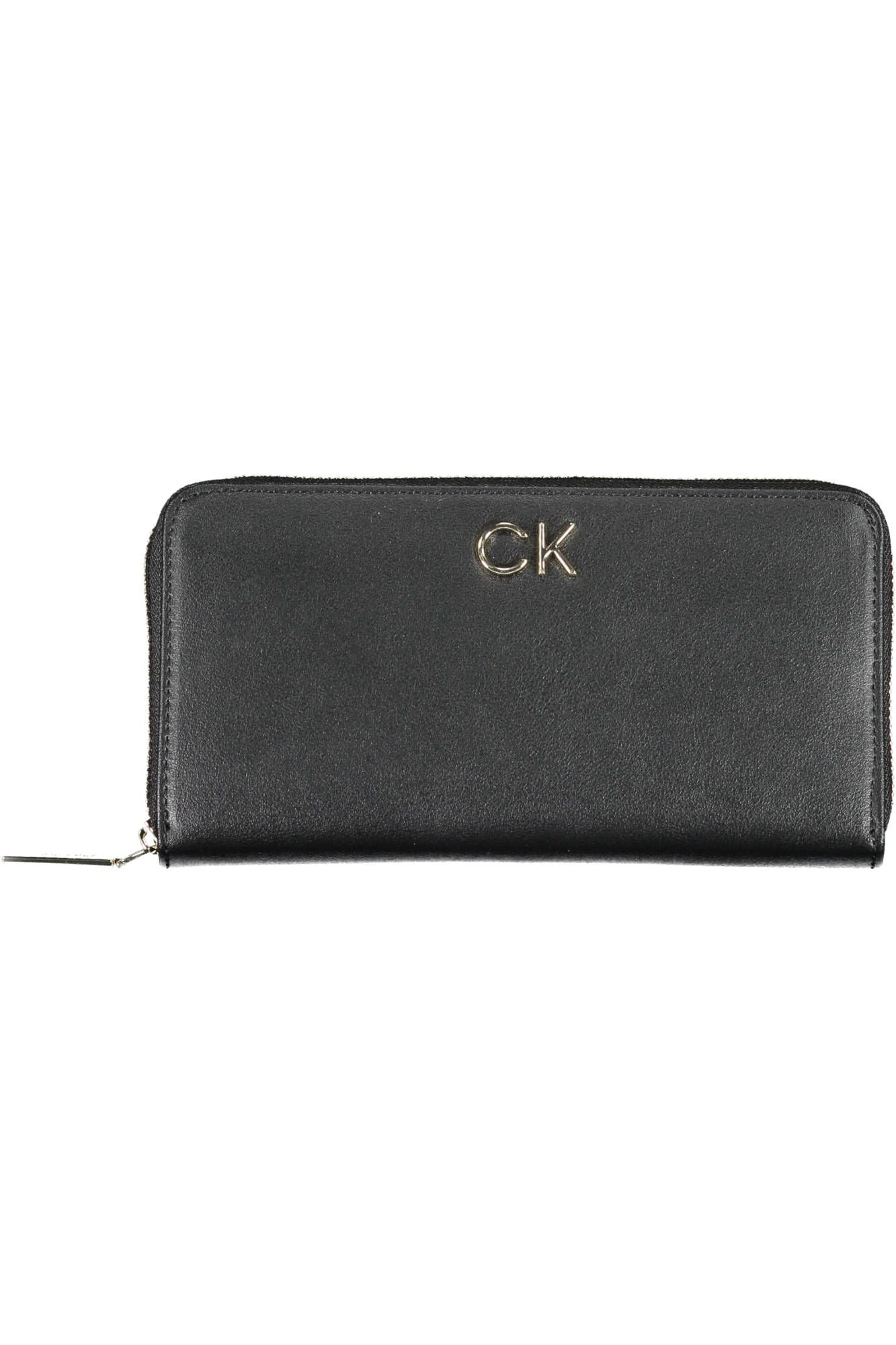 Black Polyurethane Women Wallet