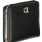 Black Polyurethane Women Wallet