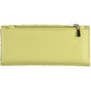 Yellow Polyurethane Women Wallet