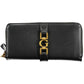 Black Polyurethane Women Wallet