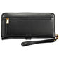 Black Polyurethane Women Wallet