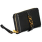 Black Polyurethane Women Wallet