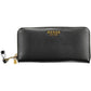 Black Polyurethane Women Wallet