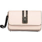 Pink Polyurethane Women Wallet