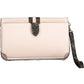 Pink Polyurethane Women Wallet