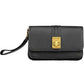 Black Polyurethane Women Wallet
