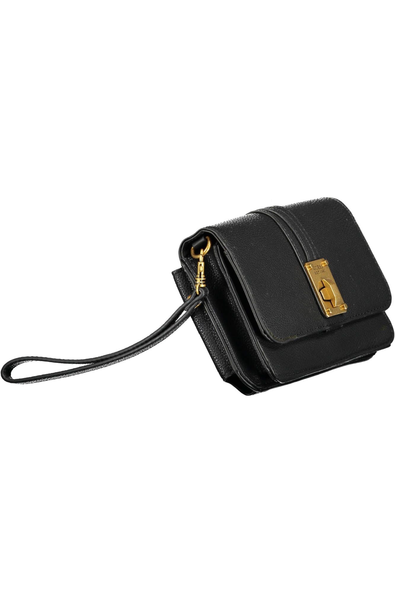 Black Polyurethane Women Wallet