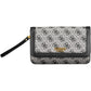 Black Polyurethane Women Wallet