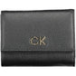 Black Polyurethane Women Wallet