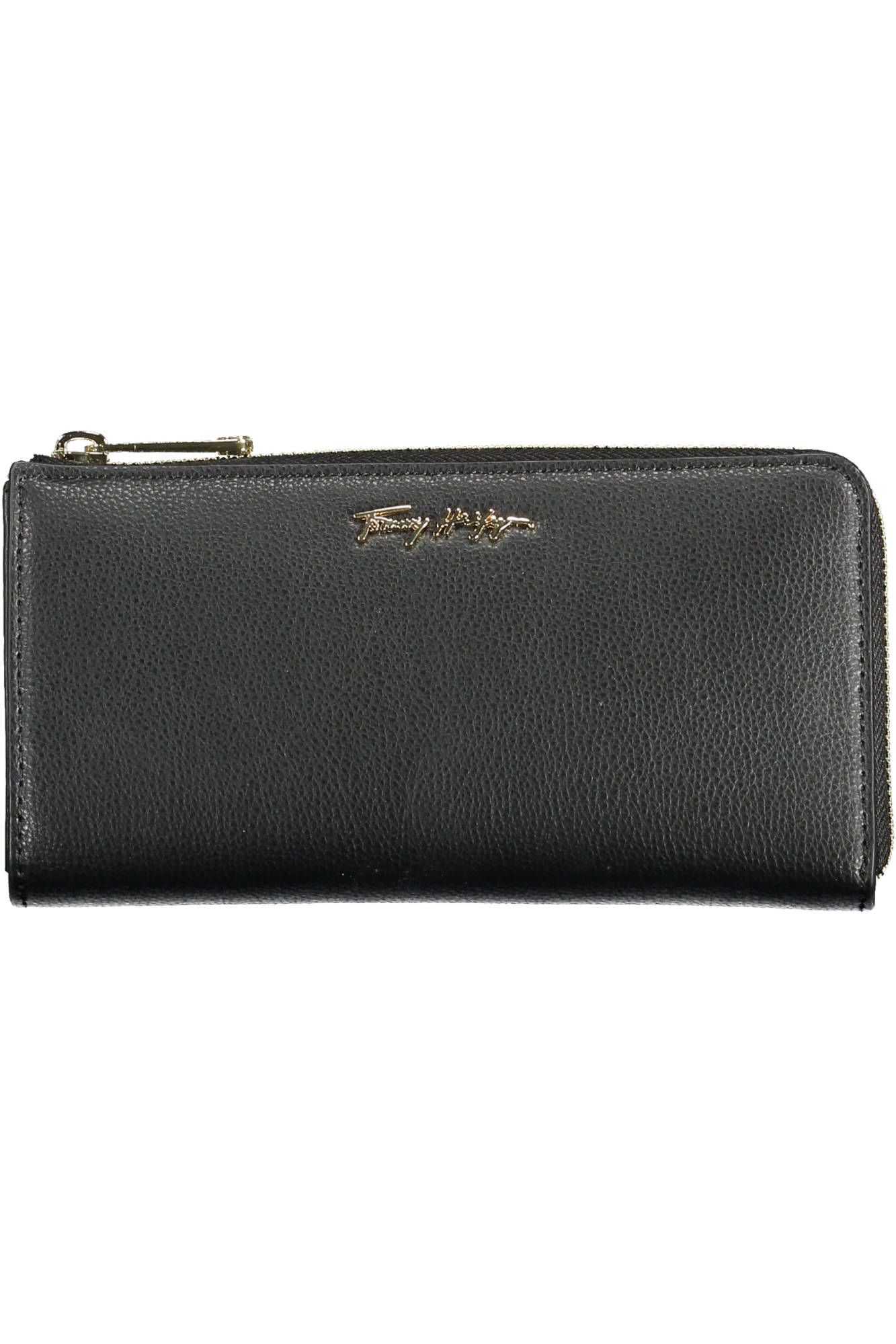 Black Polyurethane Women Wallet