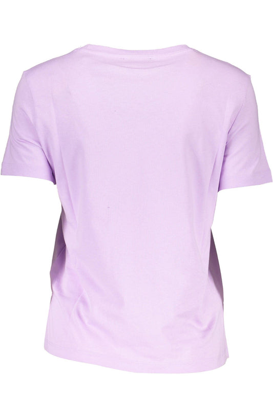 Purple Cotton Women TShirt