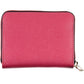 Red Polyurethane Women Wallet
