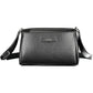 Black Polyester Women Handbag