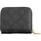 Black Polyurethane Women Wallet