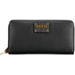 Black Polyurethane Women Wallet