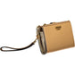 Brown Polyurethane Women Wallet