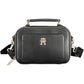 Black Polyurethane Women Handbag