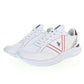 White Polyester Men Sneaker