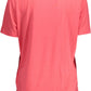 Pink Lyocell Women T-Shirt