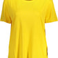 Yellow Lyocell Women Top