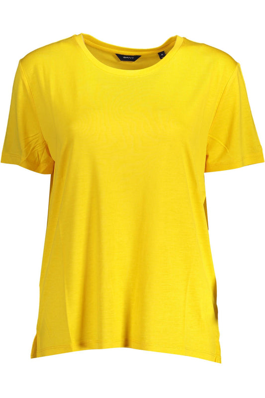 Yellow Lyocell Women Top