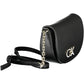 Black Polyester Women Handbag
