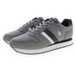 Gray Polyester Men Sneaker